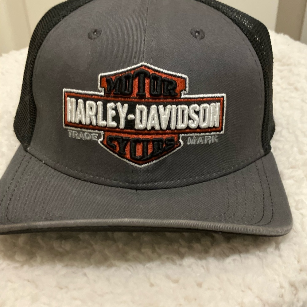 Harley-Davidson Charcoal and Black Trucker Hat